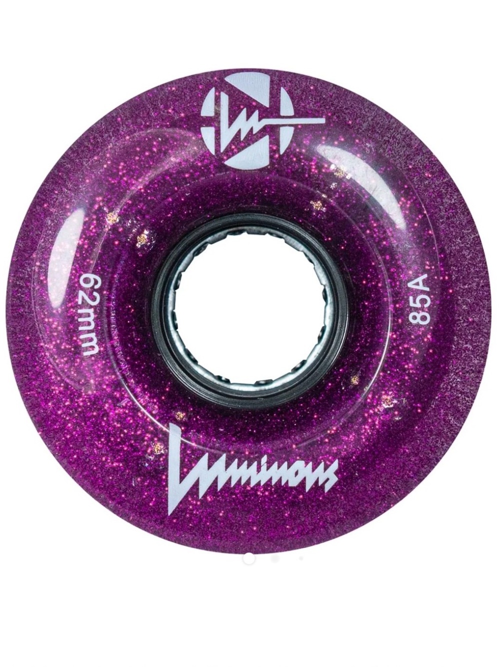 LUMINOUS LED QUAD 8-PACK WHEELS - PURPLE HAZE
